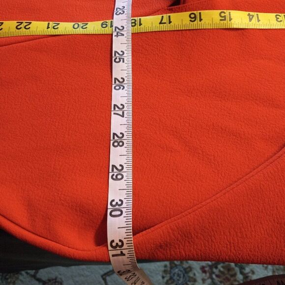 Gabrielle Union New York & Company Women's Batwing Style XL Orange Midi … - Picture 5 of 11